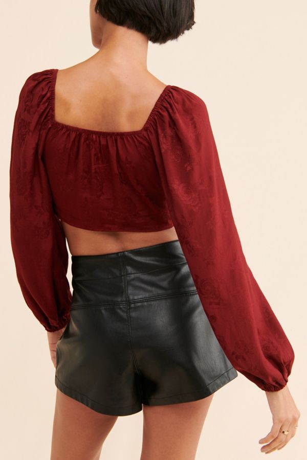 Slide View: 2: Motel Urka Cropped Blouse