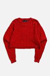 Thumbnail View 1: Frankie Collective Rework Crop Knit Sweater 045