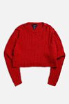 Thumbnail View 1: Frankie Collective Rework Crop Knit Sweater 046