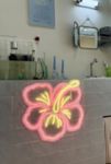 Thumbnail View 1: Echo Neon Hibiscus Flower Neon Sign