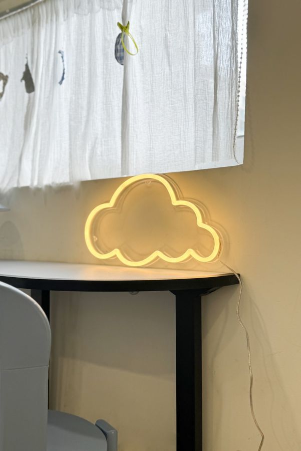 Slide View: 3: Echo Neon Cloud Neon Sign