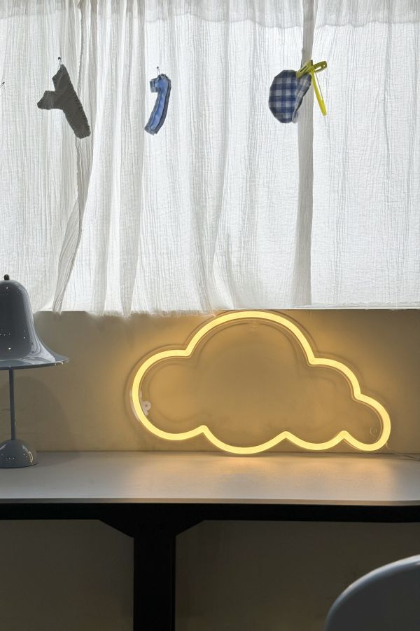 Slide View: 1: Echo Neon Cloud Neon Sign