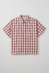 Thumbnail View 1: BDG Graphic Print Check Pattern Short Sleeve Shirt