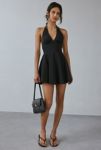 Thumbnail View 4: Kimchi Blue Beverly Halter Fit-And-Flare Mini Dress