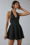 Thumbnail View 1: Kimchi Blue Beverly Halter Fit-And-Flare Mini Dress