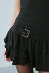 Thumbnail View 2: UO Rubie Belted Drop Waist Mini Dress