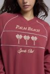 Thumbnail View 2: Palm Beach Sports Club Embroidered Graphic V-Neck Pullover