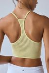 Thumbnail View 4: Out From Under Textured Mesh Longline Underwire Bra Top