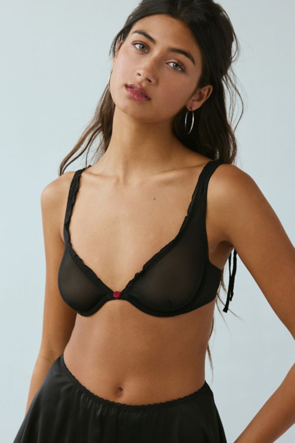 Slide View: 1: Out From Under Amelia Tie-Strap Underwire Bra