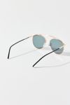 Thumbnail View 3: Lexi Mirrored Metal Aviator Sunglasses