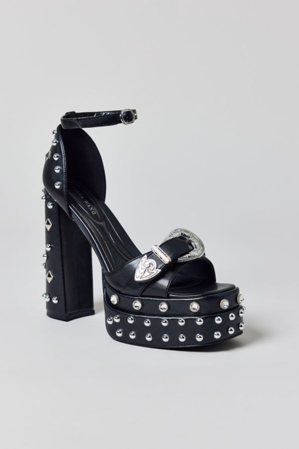 Slide View: 3: Azalea Wang Haiku Studded Platform Heel