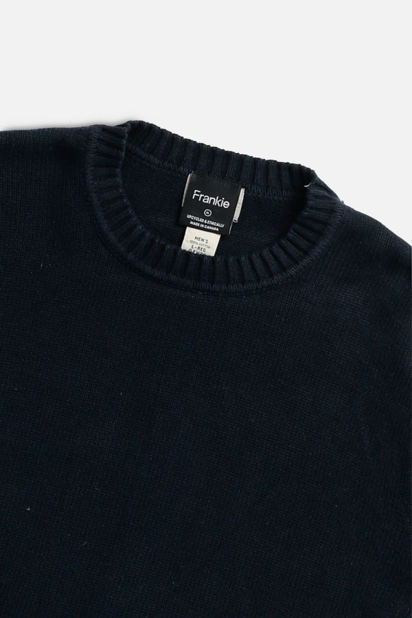 Slide View: 2: Frankie Collective Rework Crop Knit Sweater 056