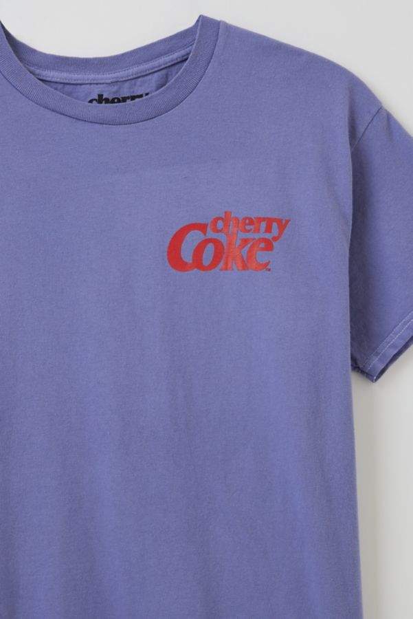 Slide View: 2: T-shirt Graphique en Coton Délavé Cherry Coke