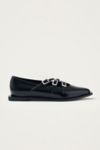 Thumbnail View 1: ALOHAS Jive Onix Leather Buckle Ballet Flat