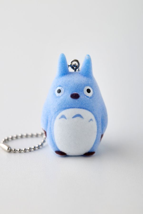 Slide View: 2: Studio Ghibli My Neighbor Totoro Flocked Keychain