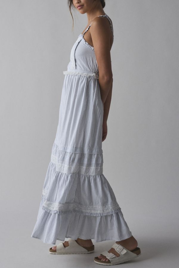 Slide View: 2: Kimchi Blue Paloma Tie-Back Bow Apron Midi Dress