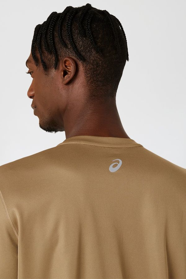 Slide View: 5: ASICS Fujitrail Logo Long Sleeve Running T-Shirt