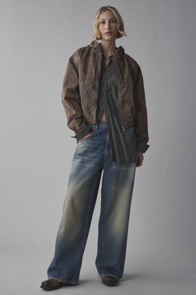 BDG Blake Canvas Bomber Jacket