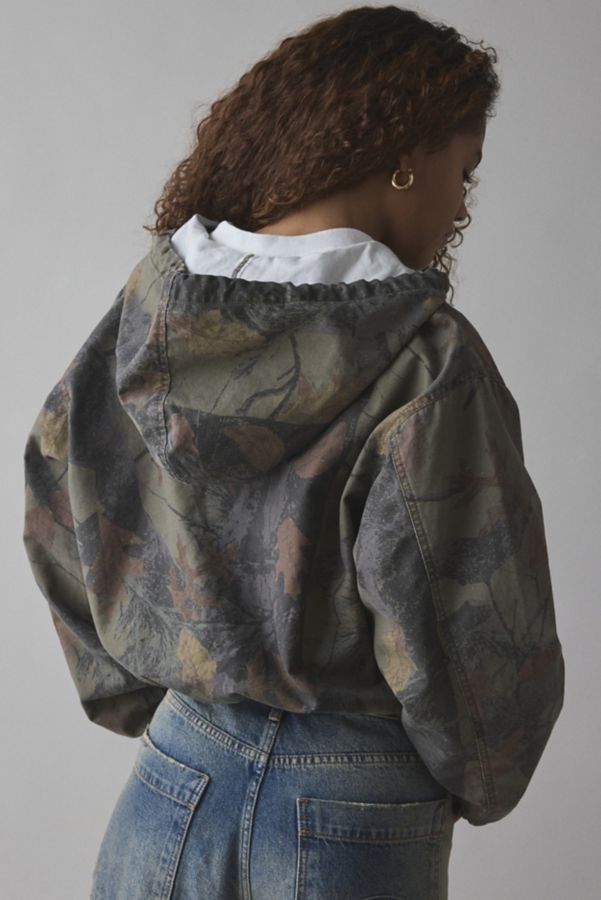 Slide View: 3: BDG Blake Camo Canvas Bomber Jacket