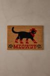 Thumbnail View 1: Meowdy Western Cat Textural Coir Doormat