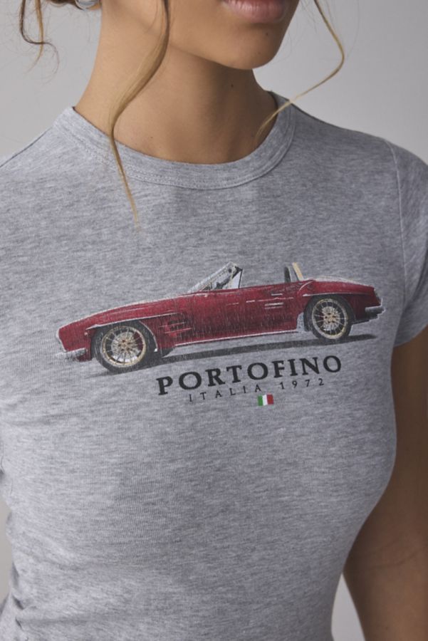 Slide View: 2: Portofino Italia Graphic Baby Tee