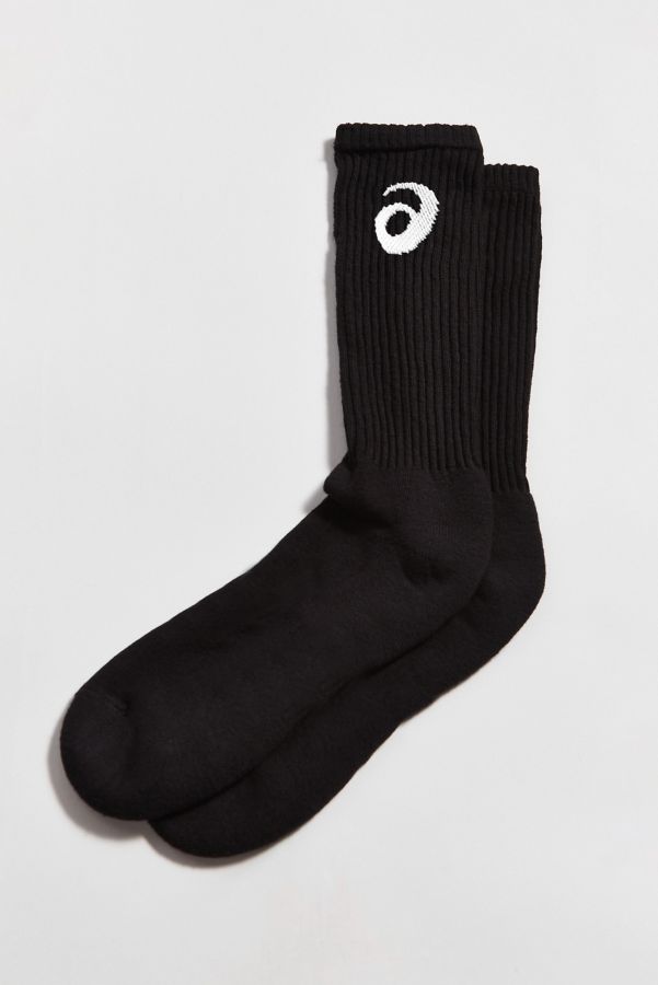 Slide View: 2: ASICS Team Crew Logo Socks