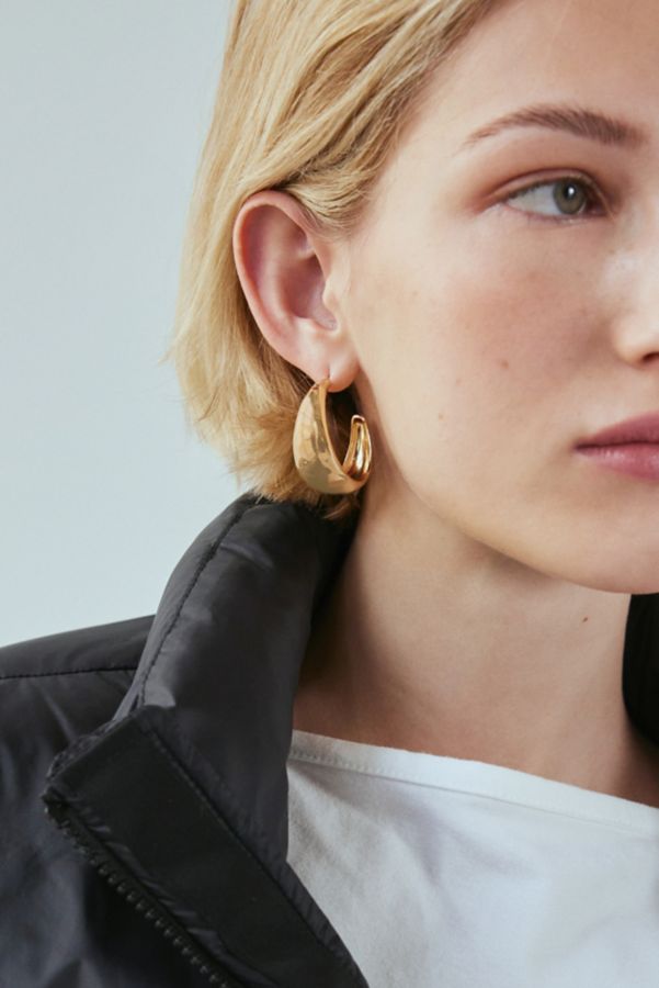 Slide View: 1: Daphne Essential Oversized Hoop Earring