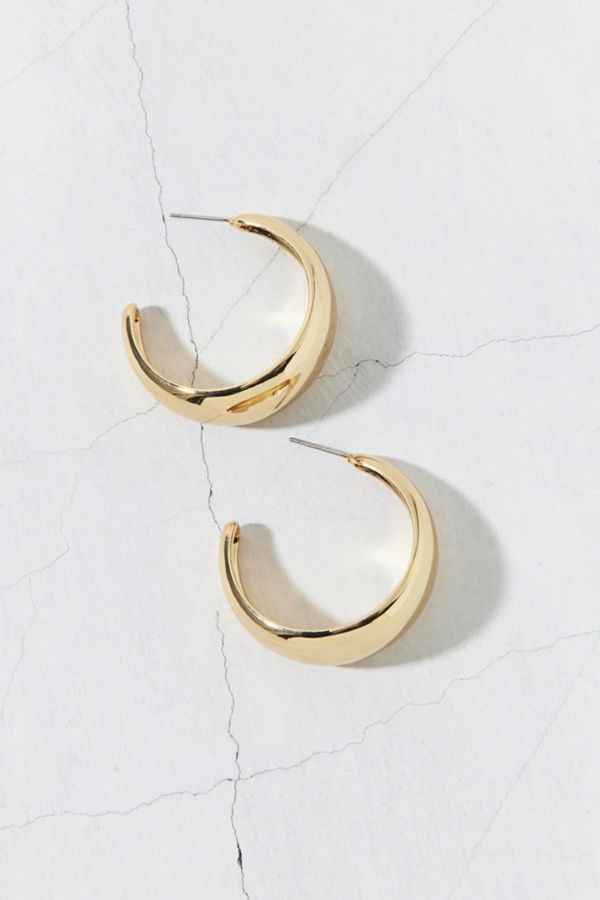 Slide View: 2: Daphne Essential Oversized Hoop Earring