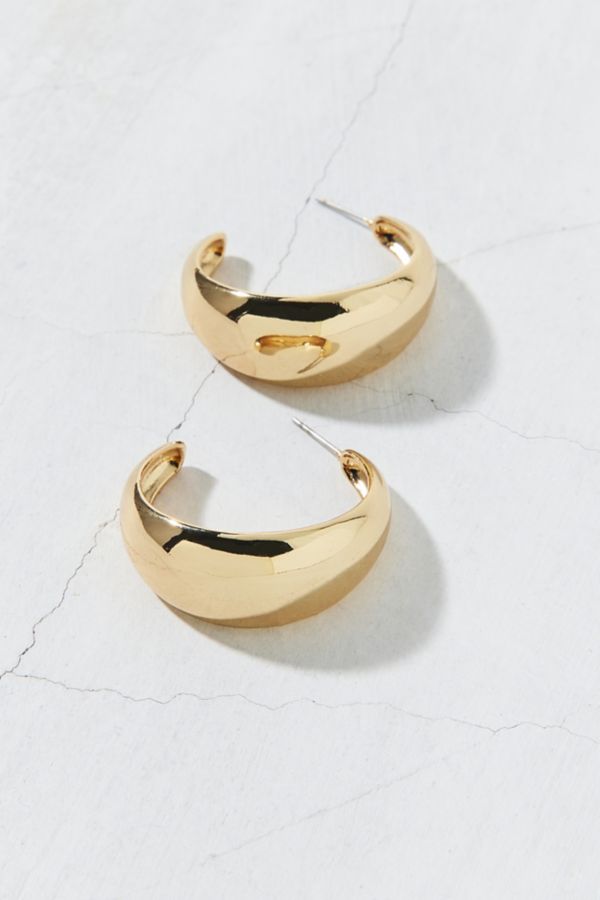 Slide View: 3: Daphne Essential Oversized Hoop Earring