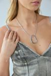 Thumbnail View 1: Suki Oblong Pendant Chain Necklace