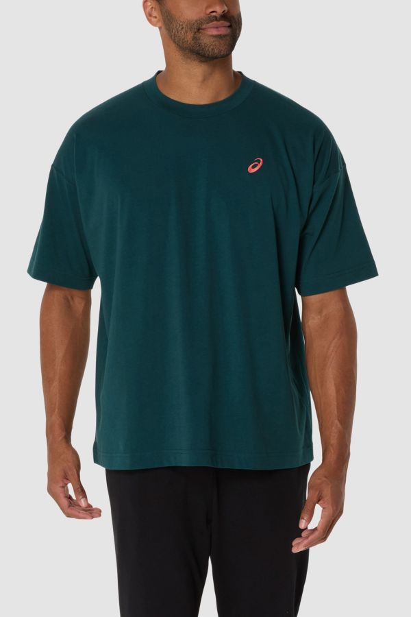 Slide View: 5: ASICS Spiral Relaxed Fit Athletic T-Shirt