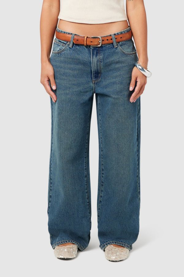 Slide View: 2: Abrand 99 Low Baggy Petite Jean