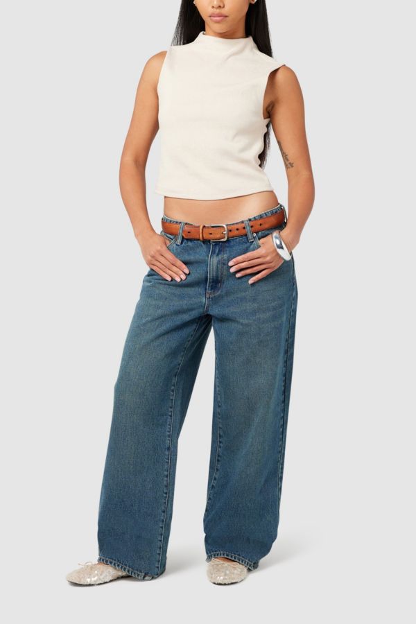 Slide View: 1: Abrand 99 Low Baggy Petite Jean