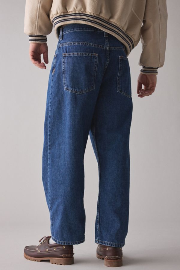 Slide View: 2: BDG Pleated Straight Fit Denim Jean