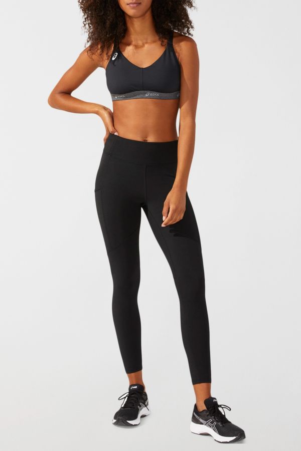 Slide View: 1: ASICS Team Logo Band Sports Bra