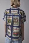 Thumbnail View 5: BDG Asher Printed Souvenir Short Sleeve Button-Down Shirt