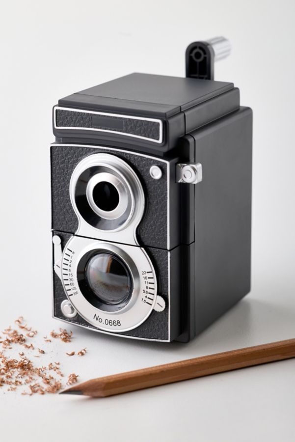 Slide View: 1: Camera Pencil Sharpener