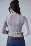 Thumbnail View 3: Urban Renewal Remnants Tie-Front Long Sleeve Top