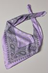 Thumbnail View 1: Foulard Soyeux Paisley Fleuri