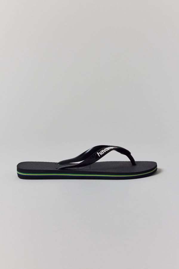 Slide View: 3: Havaianas Brazil Logo Flip Flop Sandal