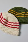 Thumbnail View 2: Stripe Knit Roll Cuff Beanie