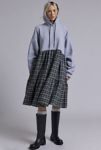 Thumbnail View 1: Urban Renewal Remade Flannel Hoodie Dress