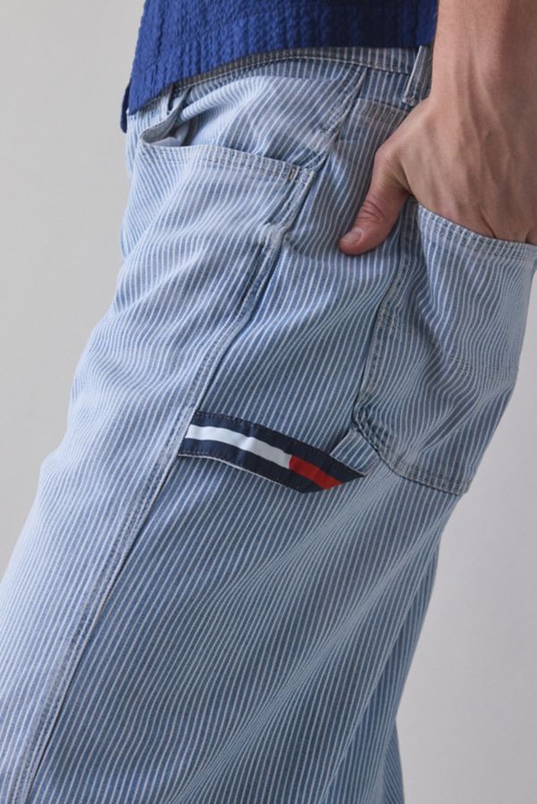 Slide View: 4: Tommy Jeans Jaimie Striped Loose Straight Jean