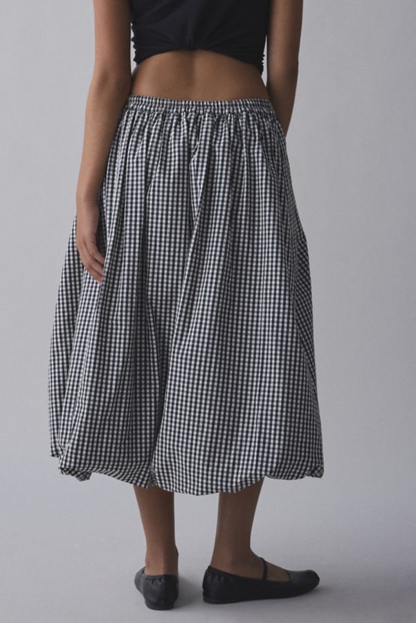 Slide View: 5: Kimchi Blue Maggie Bubble Hem Midi Skirt