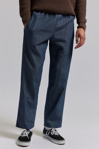 Pantalon de Chef Denim Semi Large Cookman