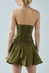 Thumbnail View 4: UO Rex Strapless Cargo Bubble Hem Mini Dress