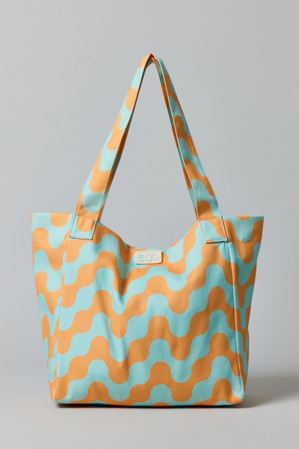 Slide View: 3: BDG Resort Striped Tote Bag