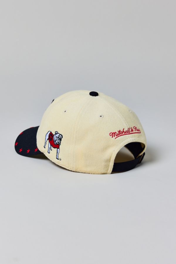 Slide View: 2: Mitchell & Ness University Of Georgia Dune Dad Hat