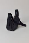 Thumbnail View 3: BAGGU Medium Recycled Leather Crescent Bag