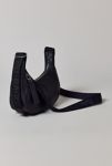 Thumbnail View 3: BAGGU Small Recycled Leather Crescent Bag